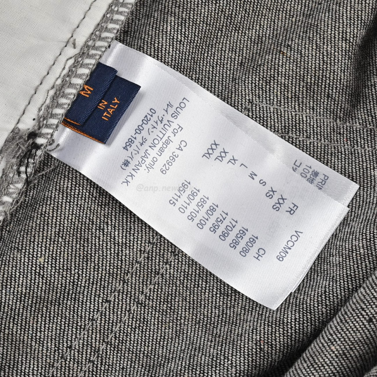 Louis Vuitton 1v 24ss Grey Checkerboard Printed Denim Shorts (2) - www.newkick.vip